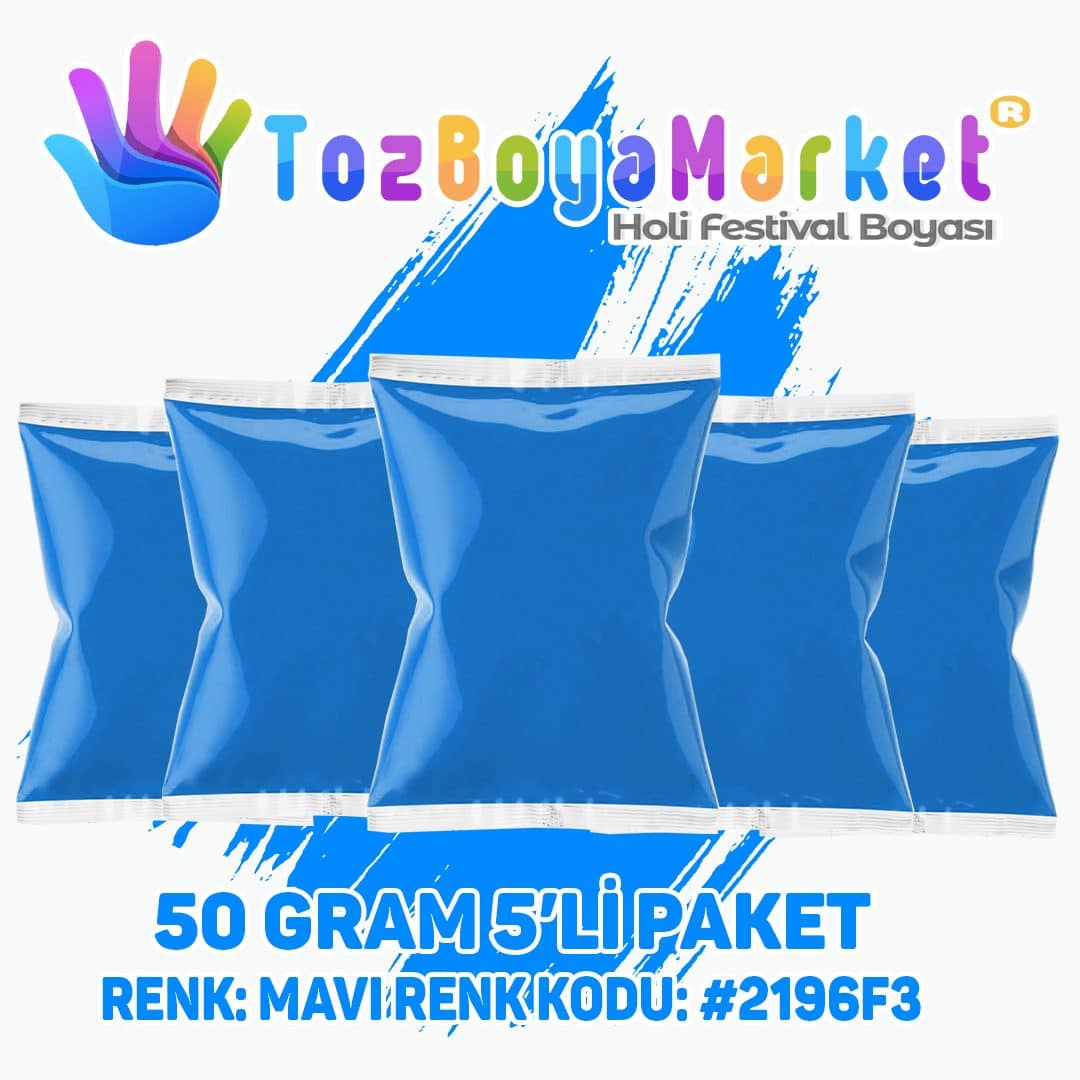 Holi Tozu 6'lı Paket - Görsel 5