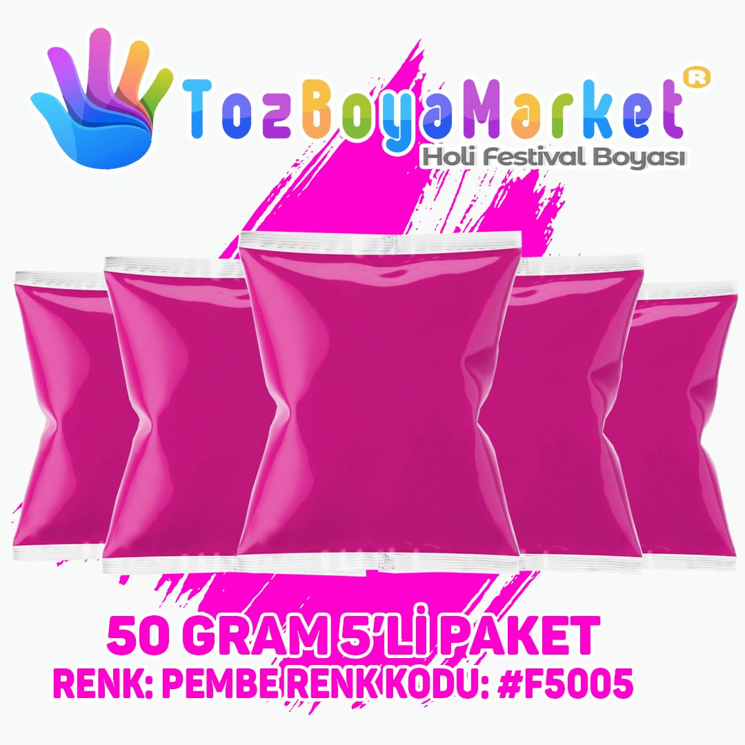 Holi Tozu 6'lı Paket - Görsel 3