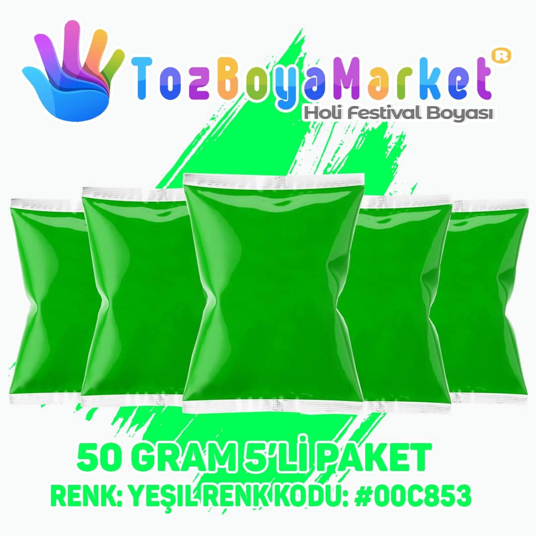 Holi Tozu 6'lı Paket - Görsel 4